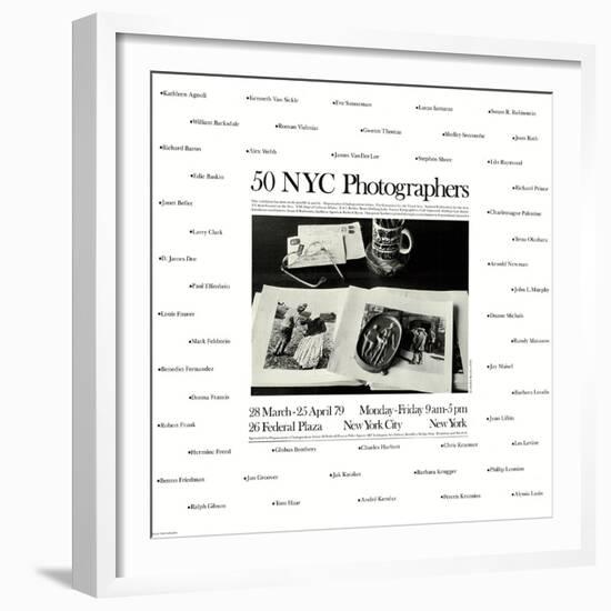 50 NYC Photographers-Andre Kertesz-Framed Collectable Print