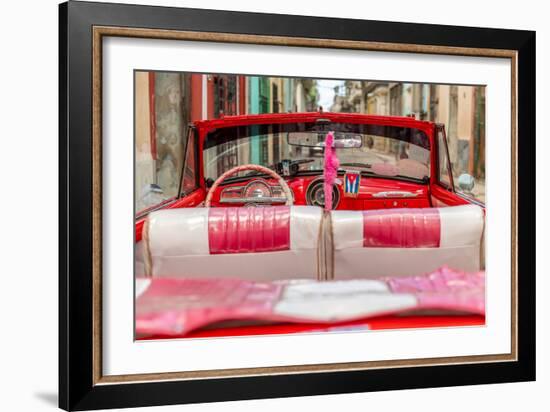 50’s Car, Havana-Richard Silver-Framed Photographic Print