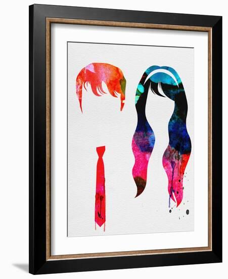 500 Days Watercolor-Lora Feldman-Framed Art Print