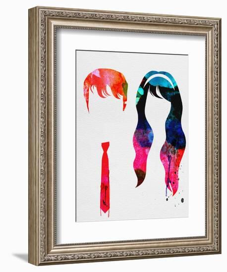 500 Days Watercolor-Lora Feldman-Framed Art Print