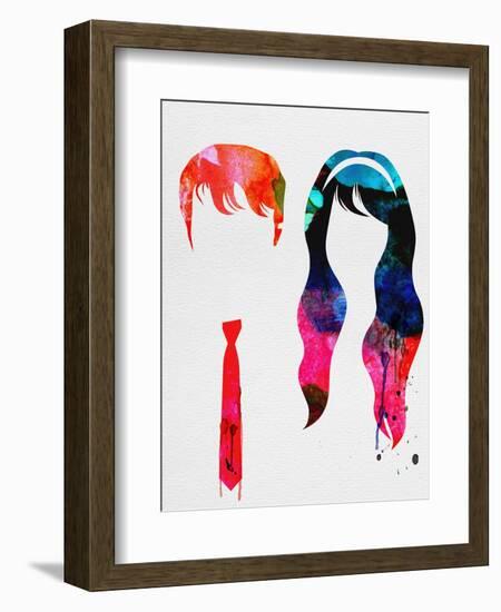 500 Days Watercolor-Lora Feldman-Framed Art Print