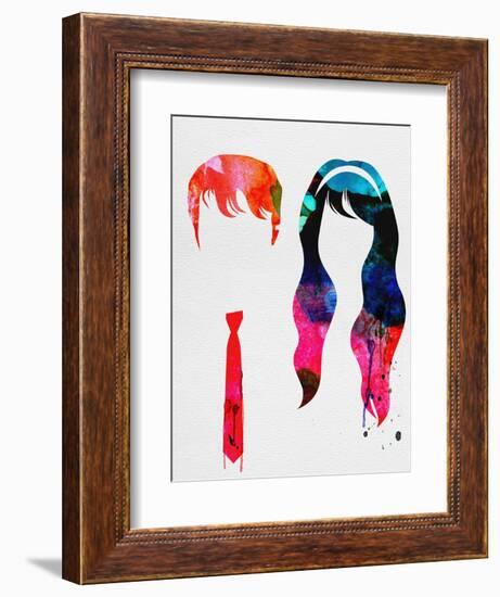 500 Days Watercolor-Lora Feldman-Framed Art Print