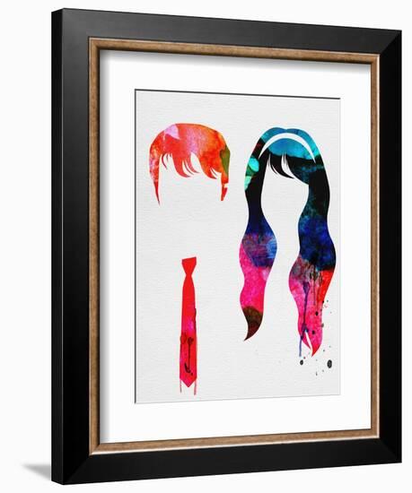 500 Days Watercolor-Lora Feldman-Framed Art Print