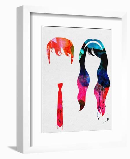 500 Days Watercolor-Lora Feldman-Framed Art Print