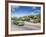 50s American Car Passing Ox and Cart, Pinar Del Rio Province, Cuba-Jon Arnold-Framed Photographic Print