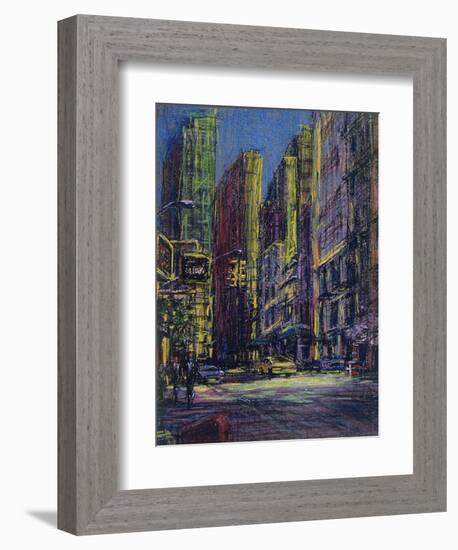 51st and Madison, New York City-Patti Mollica-Framed Giclee Print