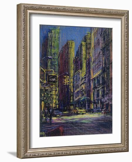 51st and Madison, New York City-Patti Mollica-Framed Giclee Print