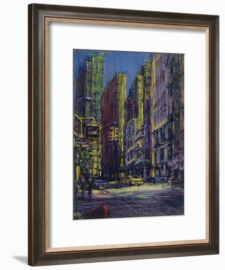 51st and Madison, New York City-Patti Mollica-Framed Giclee Print