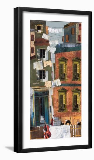 53 St. Anne Street-Claudette Castonguay-Framed Art Print