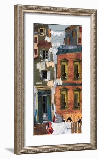 53 St. Anne Street-Claudette Castonguay-Framed Art Print