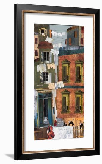 53 St. Anne Street-Claudette Castonguay-Framed Art Print