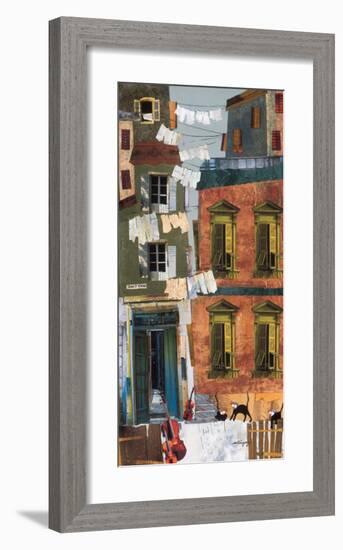 53 St. Anne Street-Claudette Castonguay-Framed Art Print