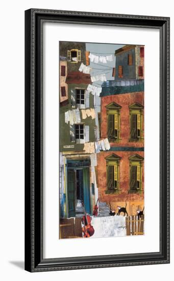 53 St. Anne Street-Claudette Castonguay-Framed Art Print