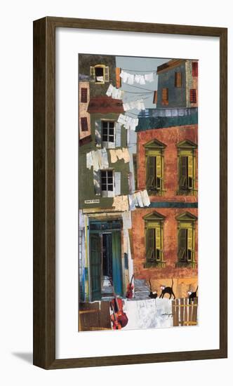 53 St. Anne Street-Claudette Castonguay-Framed Art Print