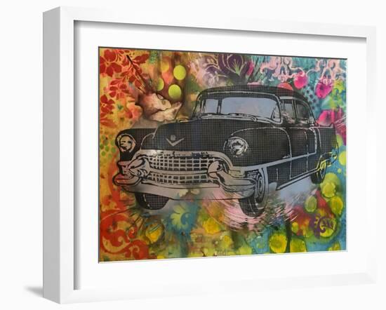 55 Cadillac-Dean Russo-Framed Giclee Print