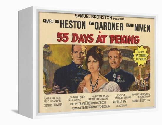 55 Days at Peking, 1963-null-Framed Stretched Canvas