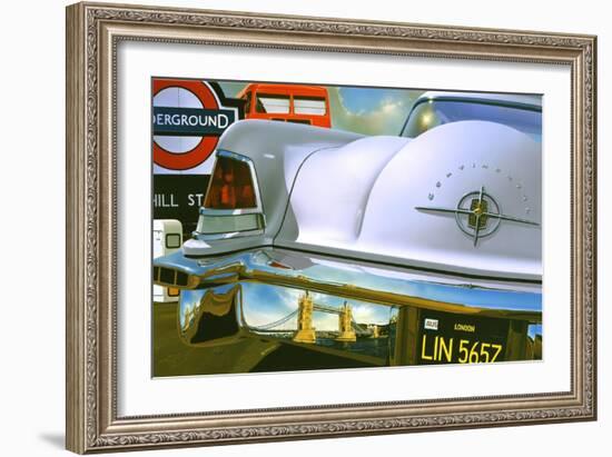 '56 Lincoln Continental-Graham Reynolds-Framed Art Print