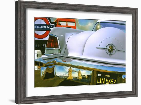 '56 Lincoln Continental-Graham Reynolds-Framed Art Print