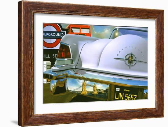 '56 Lincoln Continental-Graham Reynolds-Framed Art Print