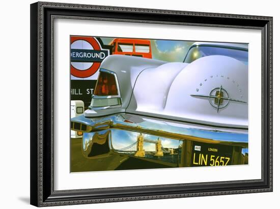 '56 Lincoln Continental-Graham Reynolds-Framed Art Print