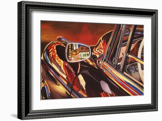 '56 Mercedes-Graham Reynolds-Framed Premium Giclee Print