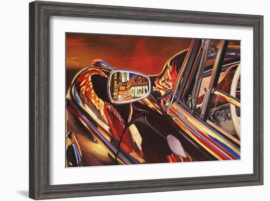 '56 Mercedes-Graham Reynolds-Framed Art Print
