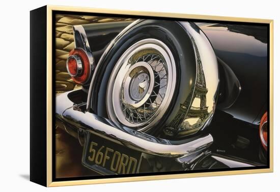 '56 Thunderbird-Graham Reynolds-Framed Stretched Canvas