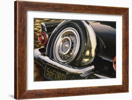 '56 Thunderbird-Graham Reynolds-Framed Art Print