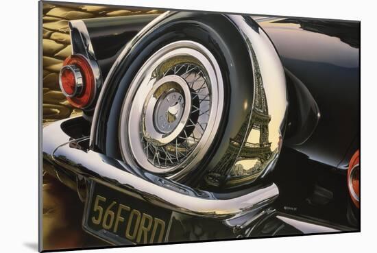 '56 Thunderbird-Graham Reynolds-Mounted Art Print
