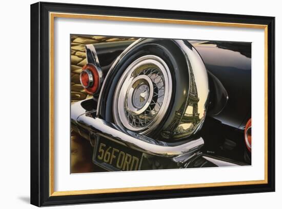 '56 Thunderbird-Graham Reynolds-Framed Art Print