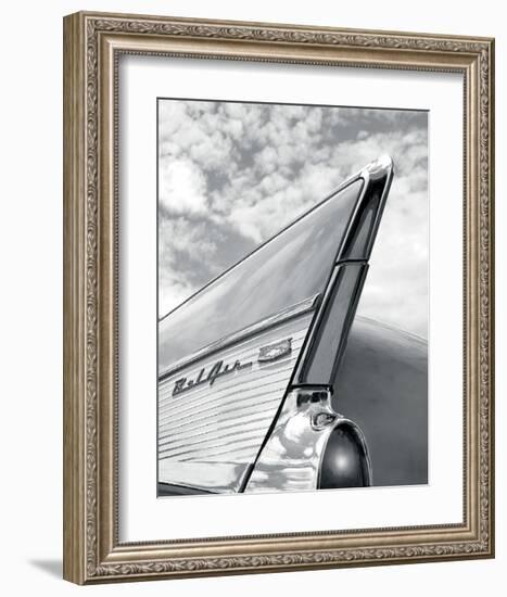 ‘57 Fin-Richard James-Framed Art Print