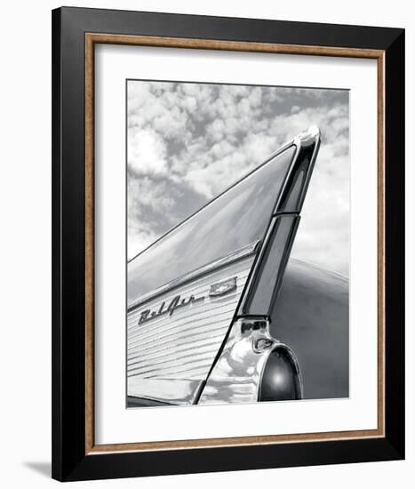 ‘57 Fin-Richard James-Framed Art Print