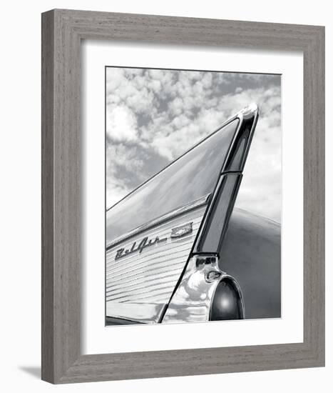 ‘57 Fin-Richard James-Framed Art Print