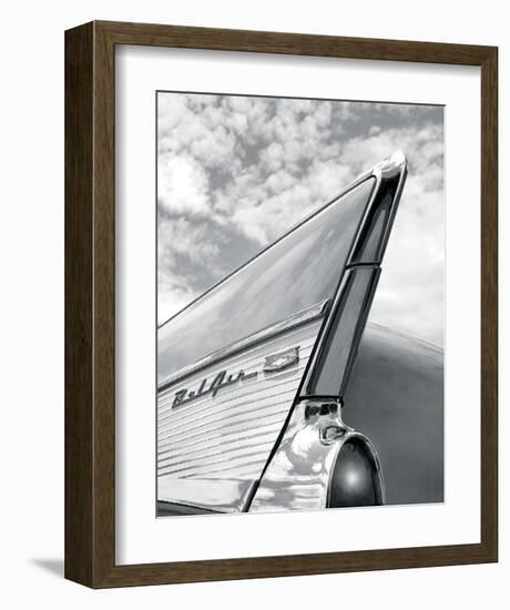 ‘57 Fin-Richard James-Framed Art Print