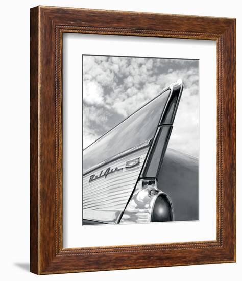 ‘57 Fin-Richard James-Framed Giclee Print