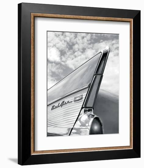 ‘57 Fin-Richard James-Framed Giclee Print