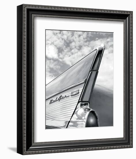‘57 Fin-Richard James-Framed Giclee Print