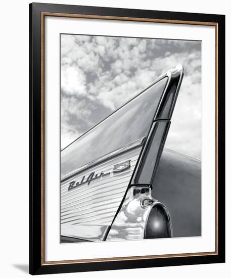 ‘57 Fin-Richard James-Framed Giclee Print