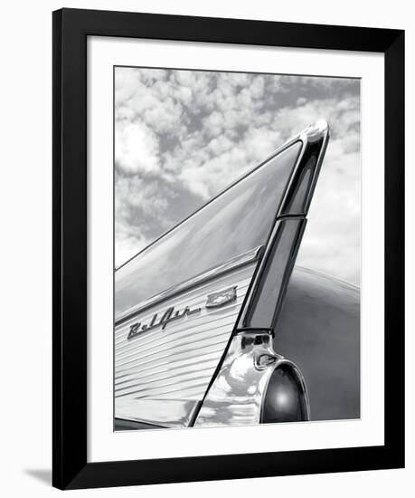 ‘57 Fin-Richard James-Framed Giclee Print