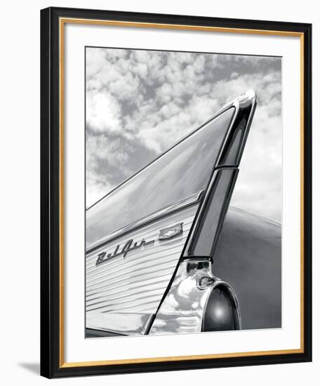 ‘57 Fin-Richard James-Framed Giclee Print