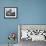 ‘58 Cad Eldo-Richard James-Framed Giclee Print displayed on a wall