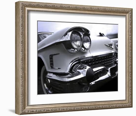 58 Cadillac Eldorado-null-Framed Art Print
