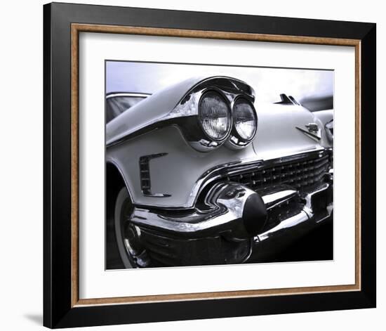 58 Cadillac Eldorado-null-Framed Art Print