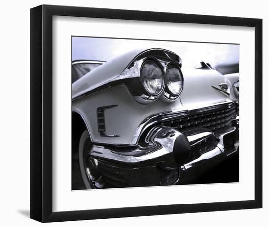 58 Cadillac Eldorado-null-Framed Art Print