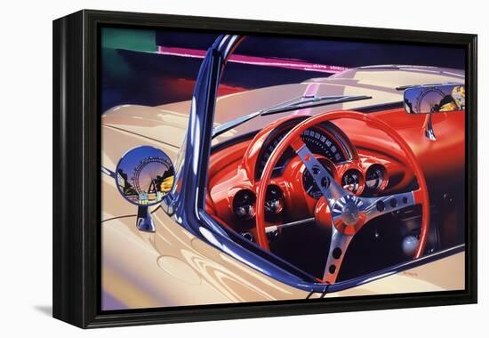 '58 Corvette-Graham Reynolds-Framed Stretched Canvas