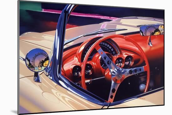 '58 Corvette-Graham Reynolds-Mounted Art Print