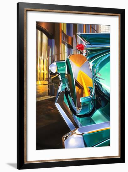 '59 Cadillac Coup Deville-Graham Reynolds-Framed Art Print