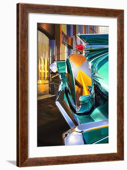 '59 Cadillac Coup Deville-Graham Reynolds-Framed Art Print