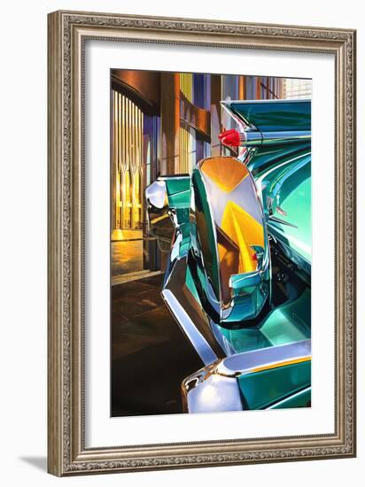 '59 Cadillac Coup Deville-Graham Reynolds-Framed Art Print