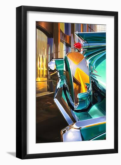 '59 Cadillac Coup Deville-Graham Reynolds-Framed Art Print